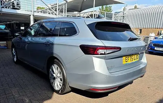 Used Skoda Superb SE L 150 HP (110 kW) 2026 Pebble silver metallic Estate