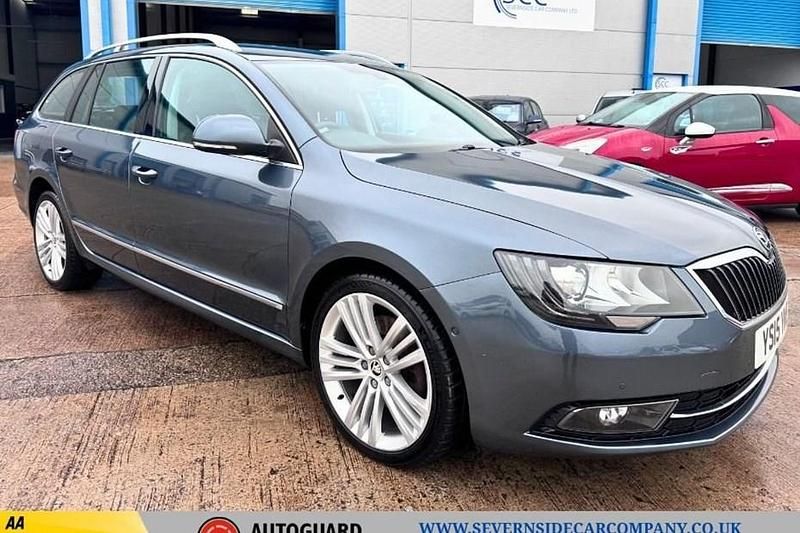 Grey Used 2015 Skoda Superb Elegance Estate | £9,750 (Fair price) - Image 1/1