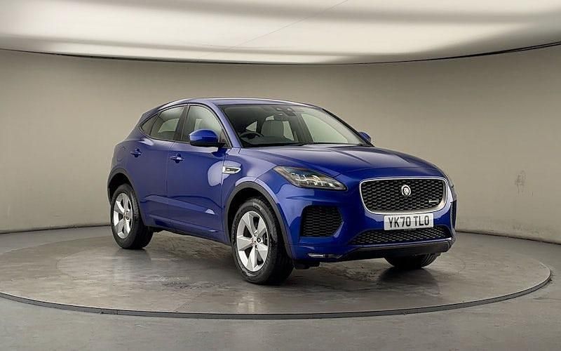 Used Jaguar E-Pace R-Dynamic 200 HP (147 kW) 2020 Caesium blue SUV