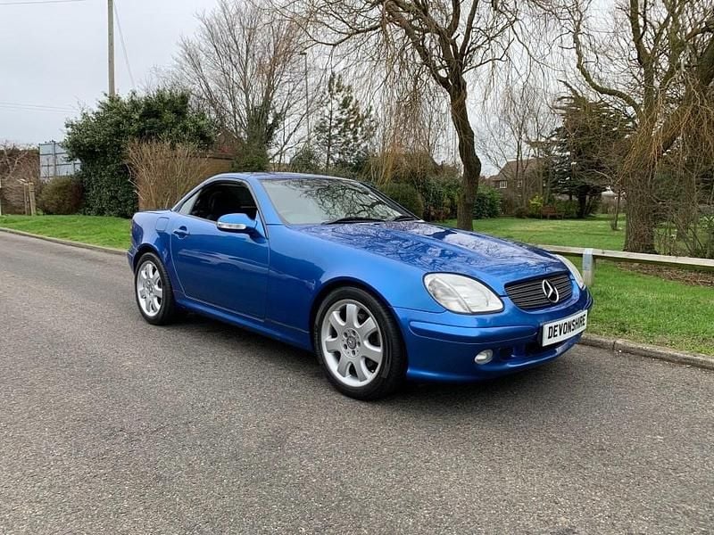 Blue Used 2001 Mercedes SLK320 Cabriolet | £8,995 - Image 1/4