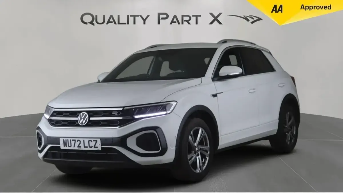 Used VW T-Roc R-line 150 HP (110 kW) 2022 White SUV