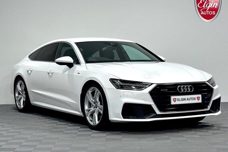 White Used 2018 Audi A7 Sportback S-Line Hatchback | £27,995 (A bit pricey) - Image 1/1