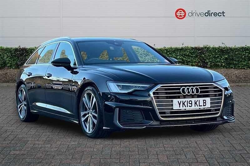 Black Used 2019 Audi A6 S-Line Estate | £19,841 (Fair price) - Image 1/4