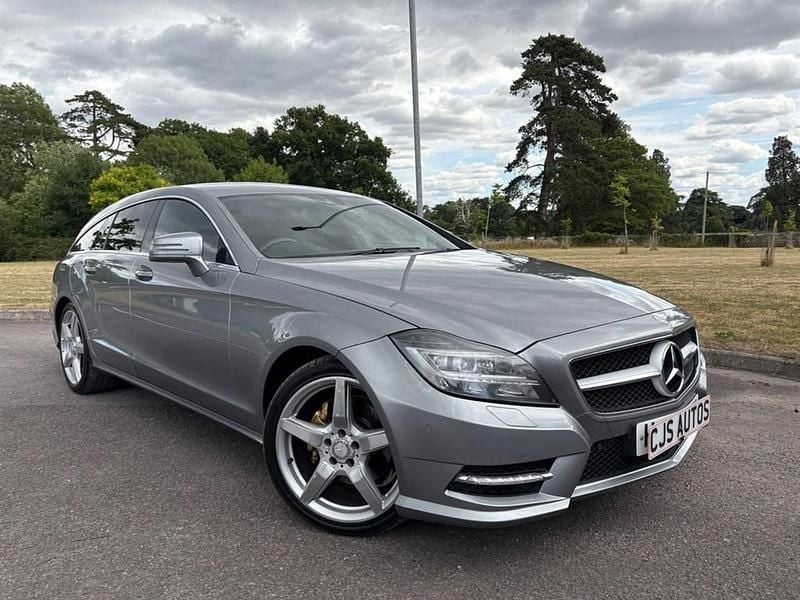 Silver Used 2013 Mercedes CLS250 AMG Estate | £8,493 (Fair price) - Image 1/2