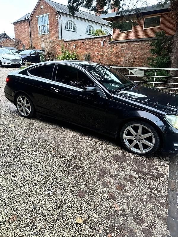 Used Mercedes C250 AMG 2012 Black Coupe