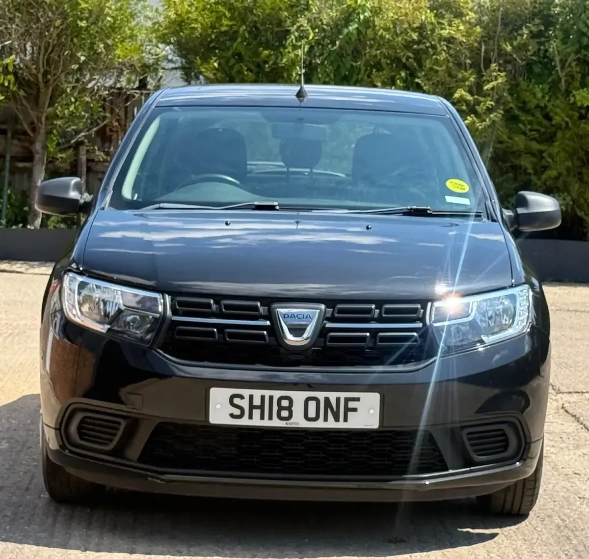 Used Dacia Sandero Ambiance 2018 Black Hatchback