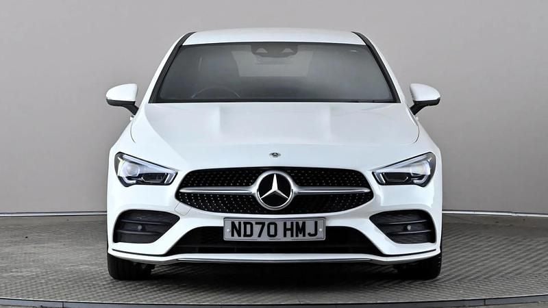 Used Mercedes CLA180 AMG Line Premium 136 HP (100 kW) 2020 White Sedan