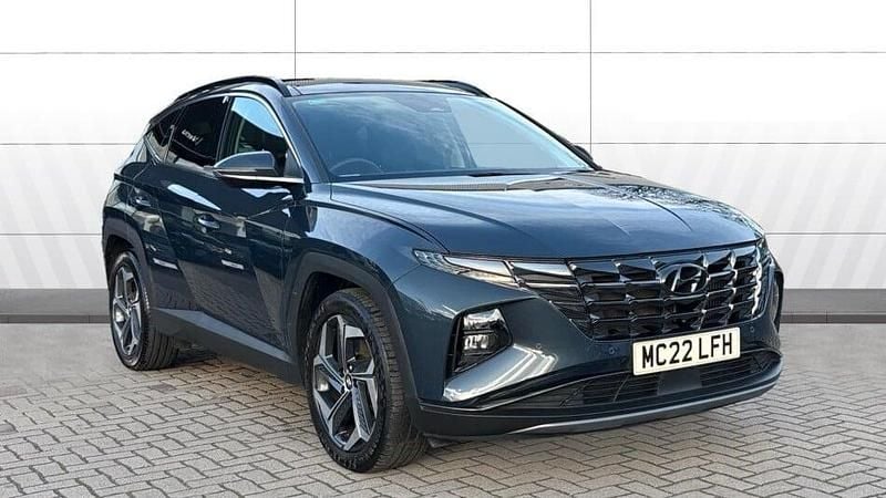 Blue Used 2022 Hyundai Tucson Ultimate SUV | £20,689 (Fair price) - Image 1/3