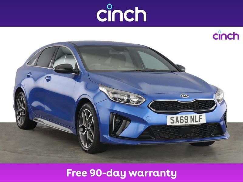Blue Used 2019 Kia ProCeed GT-Line Hatchback | £13,849 (Fair price) - Image 1/3