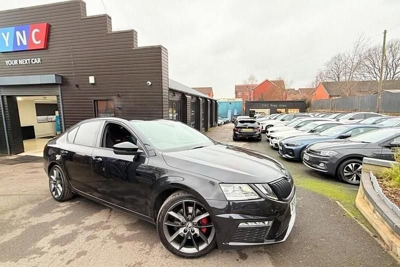 Used Skoda Octavia vRS 184 HP (135 kW) 2019 Black Hatchback