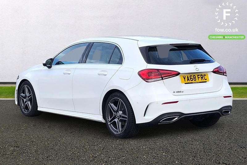 Used Mercedes A180 Executive 116 HP (85 kW) 2018 White Hatchback