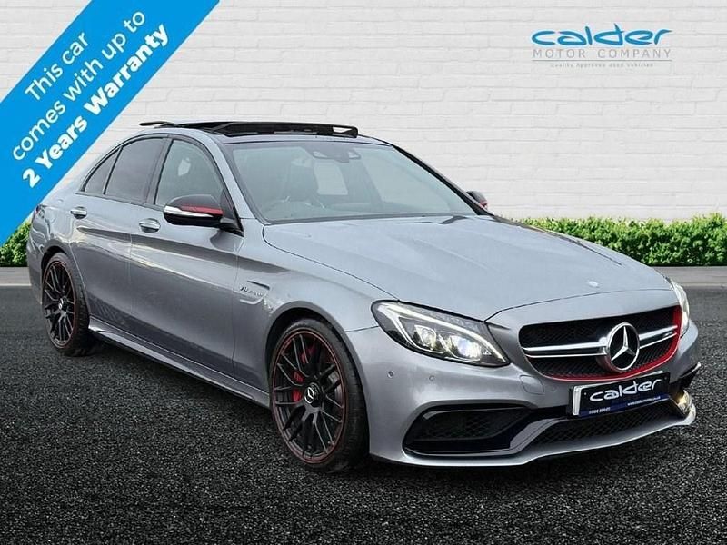 Silver Used 2015 Mercedes C63 AMG AMG Sedan | £29,995 (A bit pricey) - Image 1/4