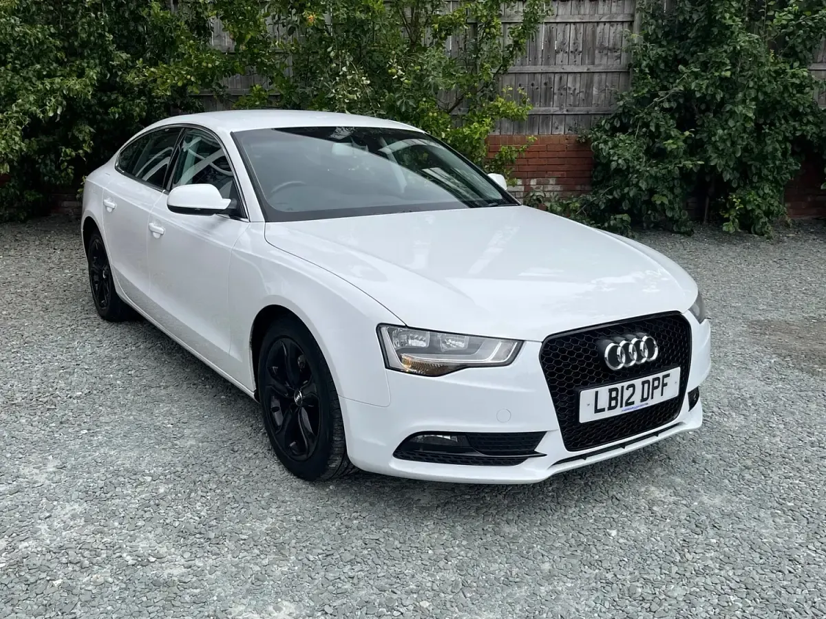 Used Audi A5 Sportback 2012 White Hatchback