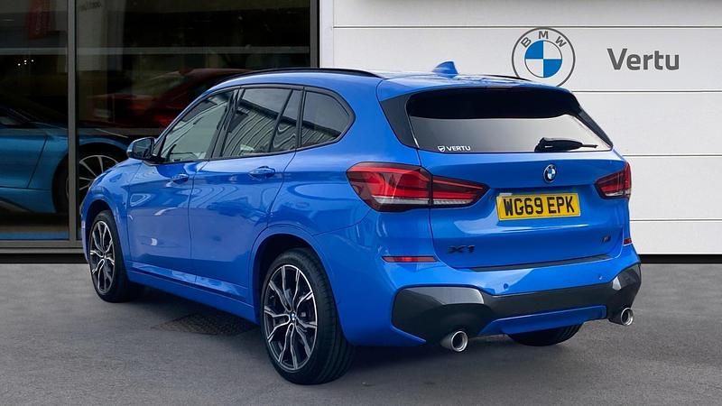 Used BMW X1 M Sport 190 HP (139 kW) 2019 Blue SUV