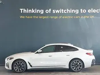 Used BMW i4 M Sport 250 kW (340 HP) 2022 White Sedan