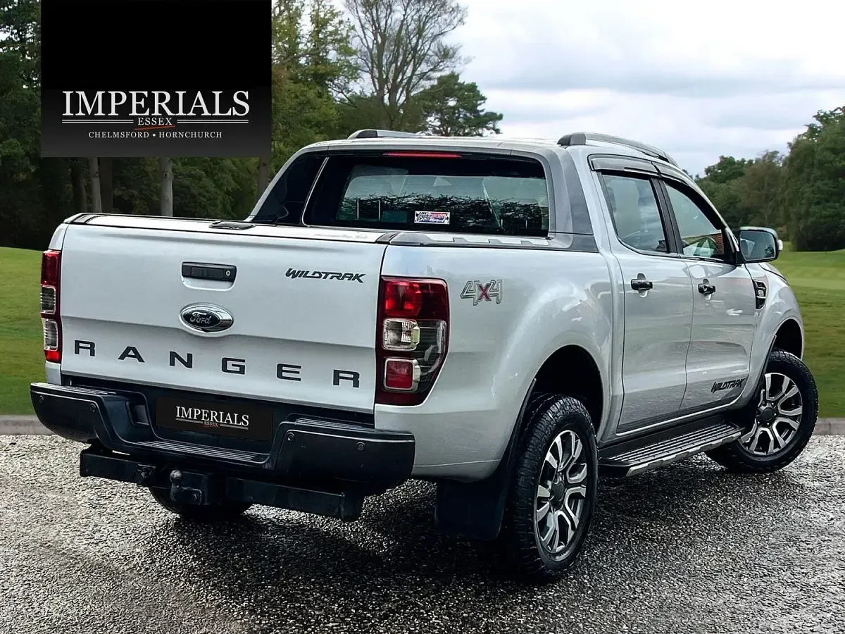 Used Ford Ranger Wildtrack 200 HP (147 kW) 2018 Silver Pickup