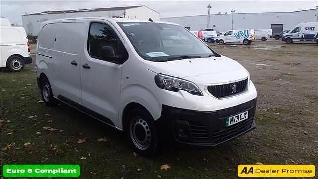 White Used 2021 Peugeot e-Expert Van | £12,999 (A bit pricey) - Image 1/4