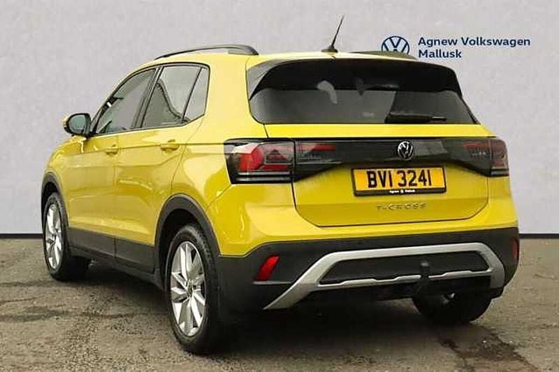 Used VW T-Cross Match 115 HP (84 kW) 2024 Yellow SUV