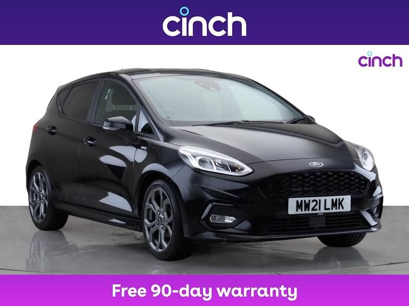 Black Used 2021 Ford Fiesta ST-Line Hatchback | £12,889 (Fair price) - Image 1/3