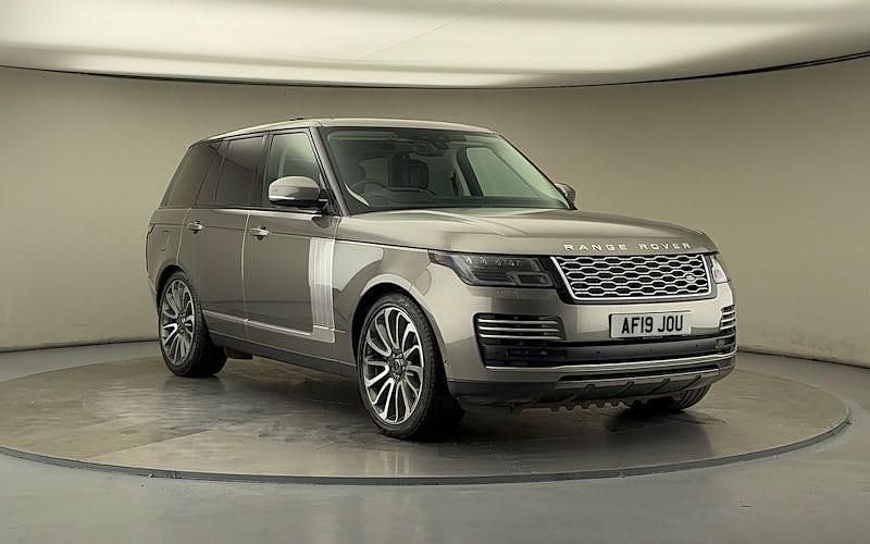 Silicon silver Used 2019 Land Rover Range Rover Autobiography SUV | £35,650 (Fair price) - Image 1/4
