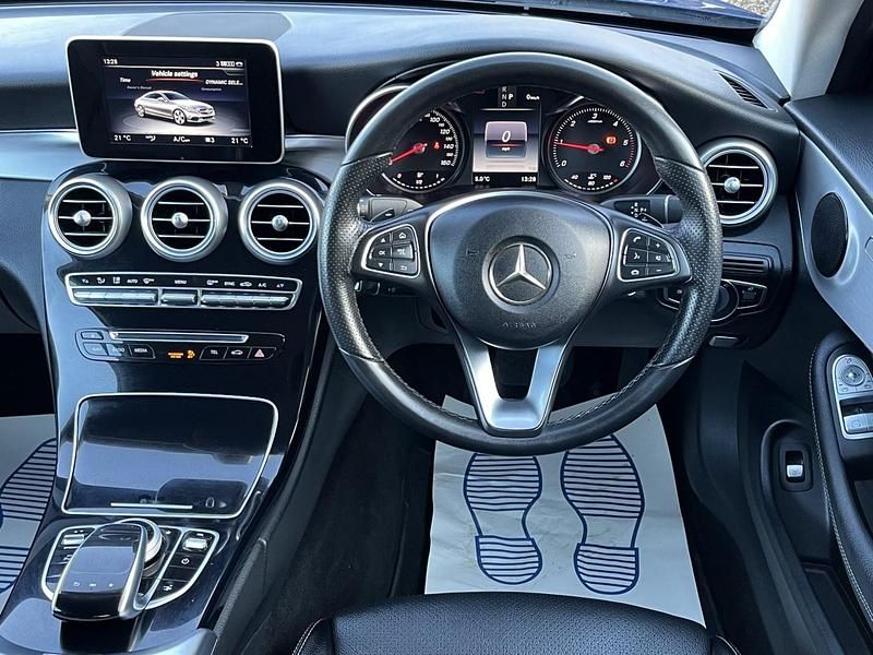 Used Mercedes C220 2017 Blue Coupe