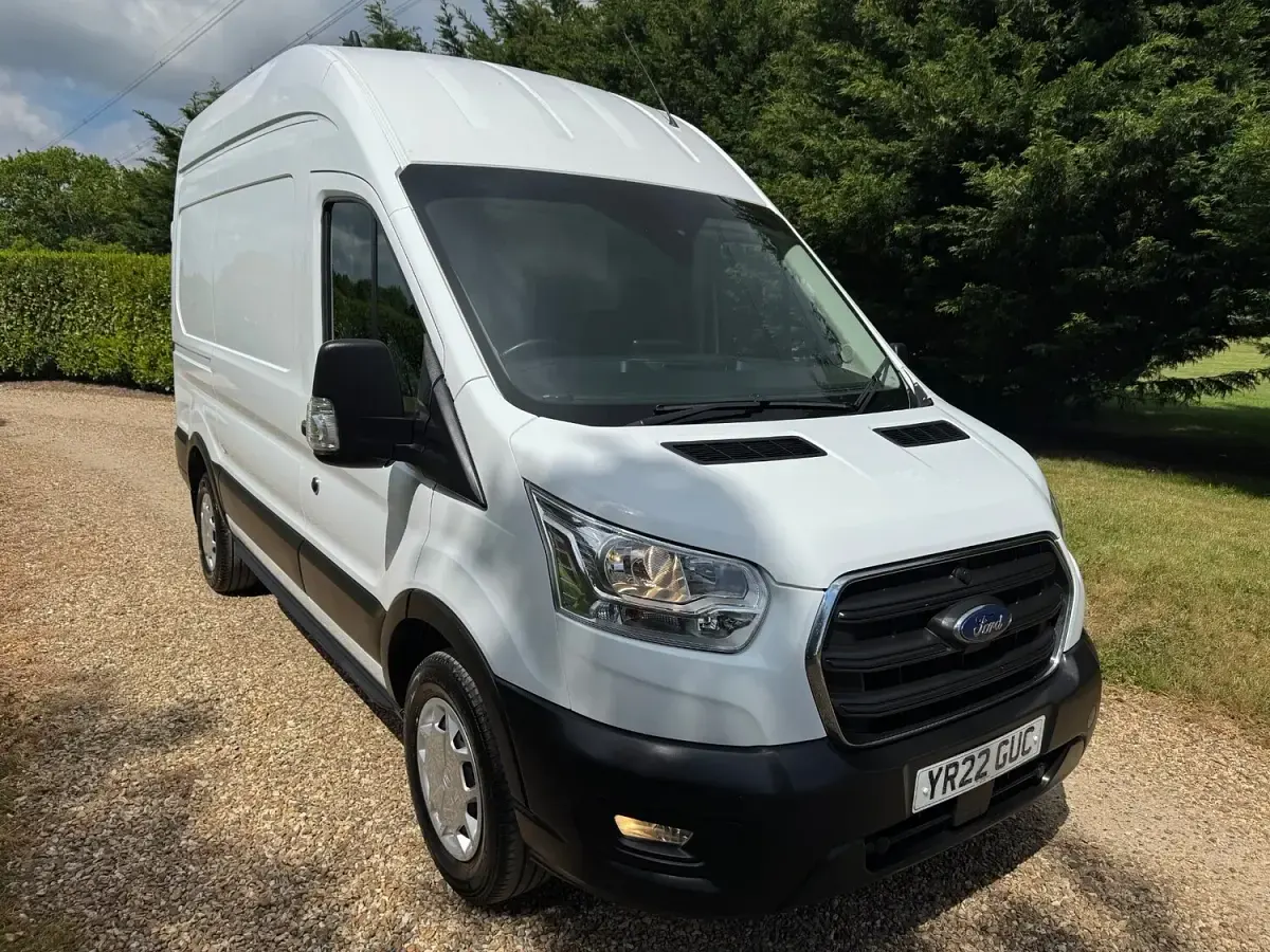 Used Ford Transit Trend 130 HP (95 kW) 2022 White Van