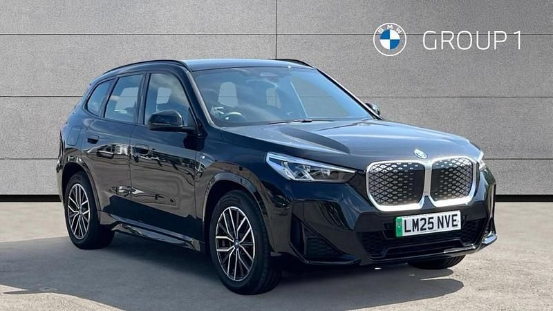 Black Used 2025 BMW iX1 M Sport SUV | £30,875 (Fair price) - Image 1/4
