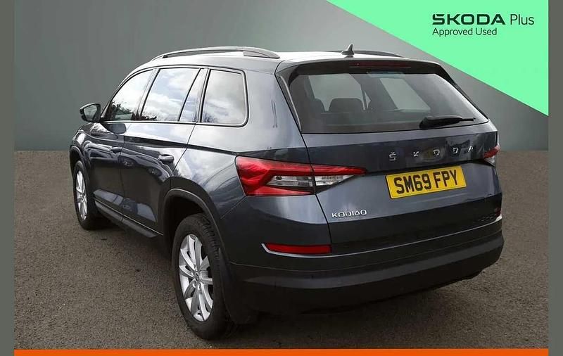 Used Skoda Kodiaq SE 150 HP (110 kW) 2019 Quartz grey metallic SUV