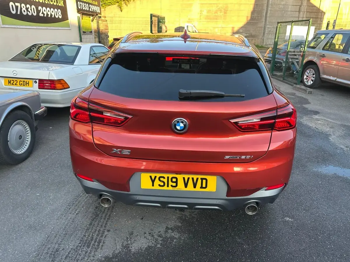 Used BMW X2 M Sport 192 HP (141 kW) 2019 Orange SUV