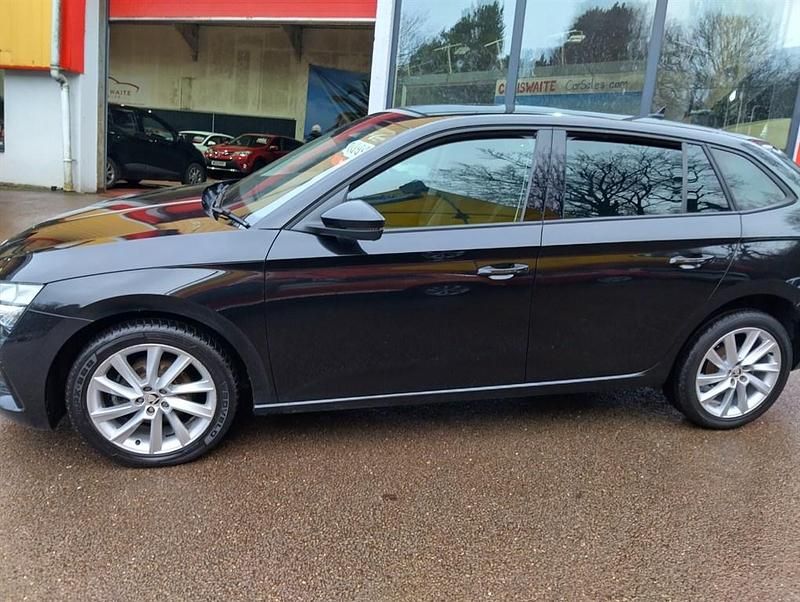 Used Skoda Scala SE L 150 HP (110 kW) 2021 Black Hatchback