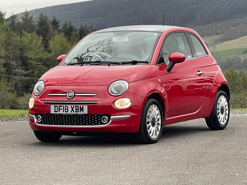 Usado Fiat 500 Lounge 69 HP (50 kW) 2018 Vermelho Citadino