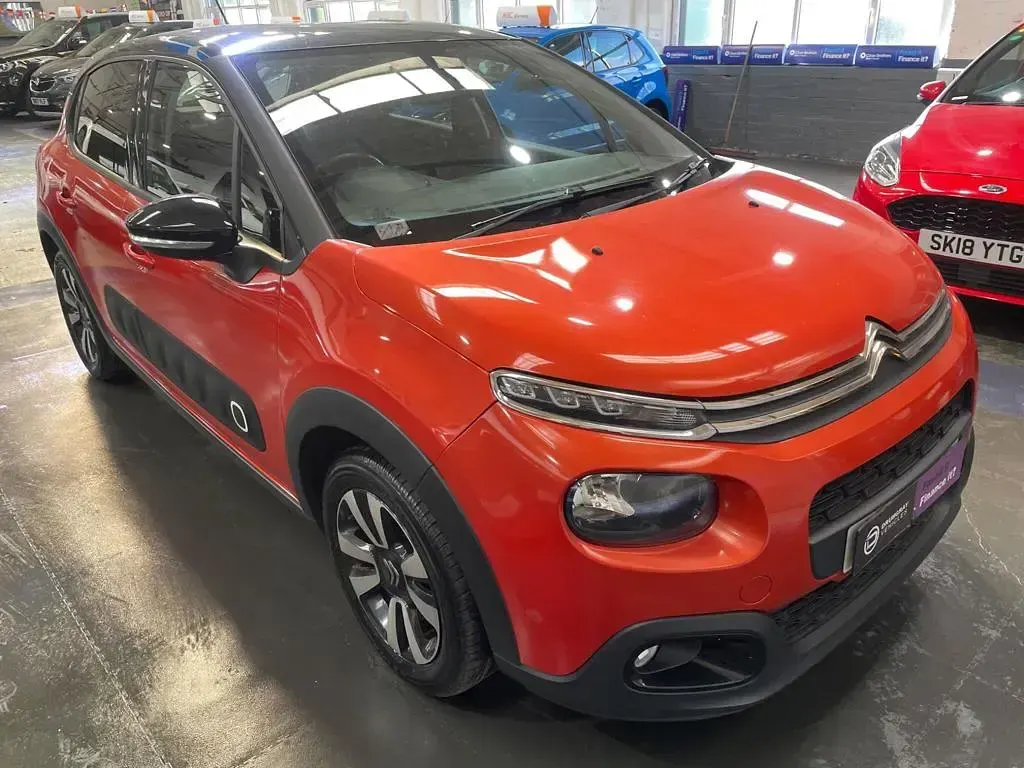 Used Citroën C3 Flair 2018 Orange Hatchback