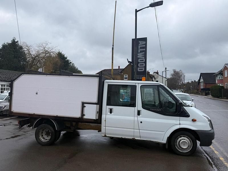 Used Ford Transit 100 HP (73 kW) 2017 White Cabriolet