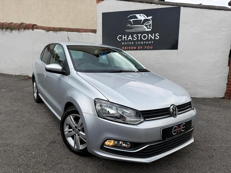 Begagnad VW Polo Match 60 HK (44 kW) 2016 Silver Halvkombi