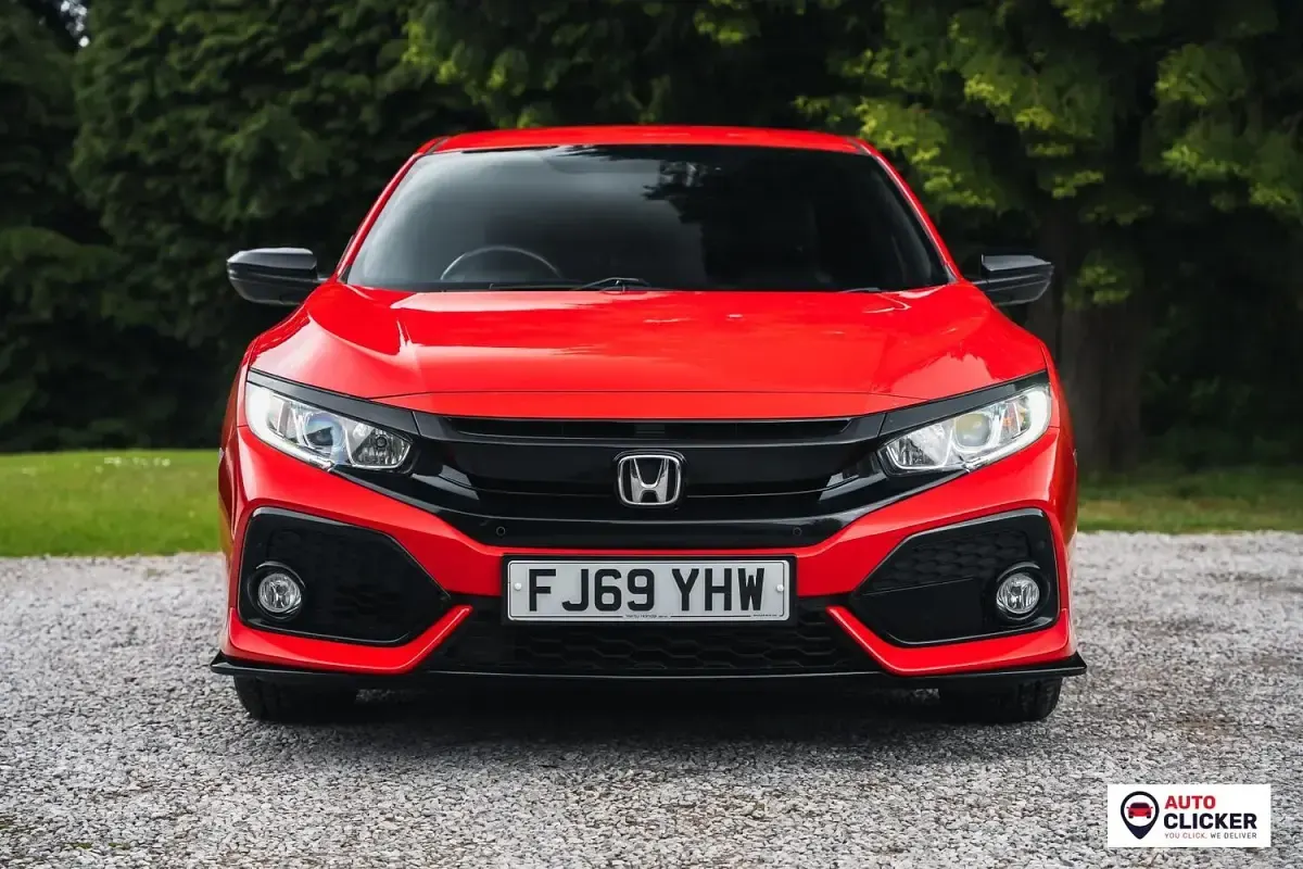 Used Honda Civic Sport 126 HP (92 kW) 2019 Red Hatchback