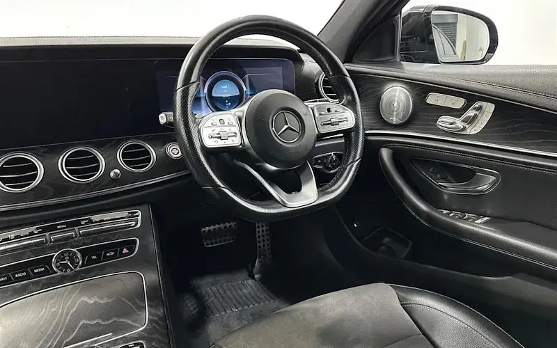 Used Mercedes E400 AMG line 340 HP (250 kW) 2020 Black Sedan