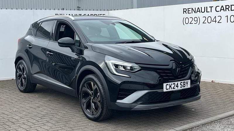 Metallic diamond black Used 2024 Renault Captur Version S SUV | £19,472 (Fair price) - Image 1/1
