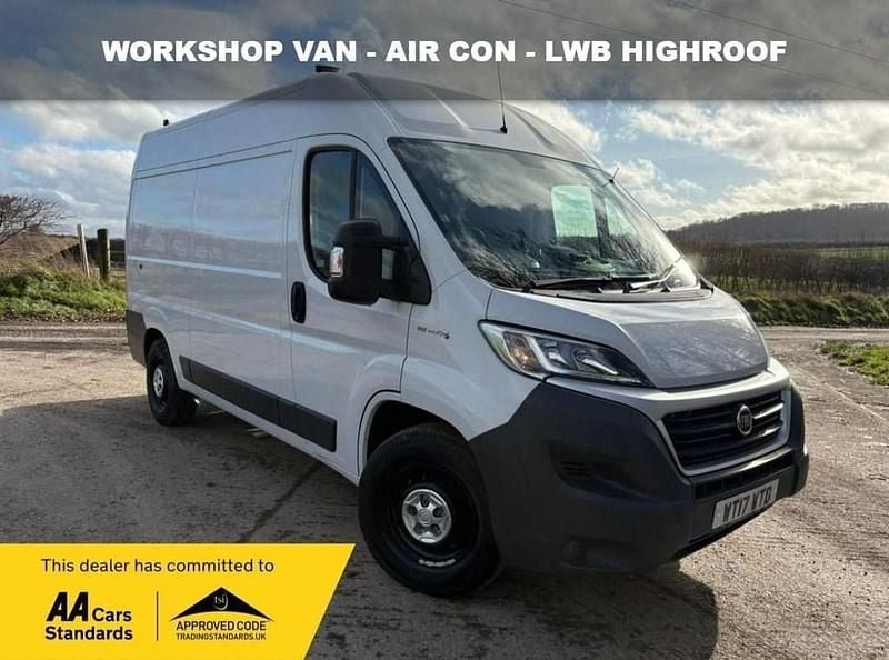 White Used 2017 Fiat Ducato S Van | £8,990 (Fair price) - Image 1/4