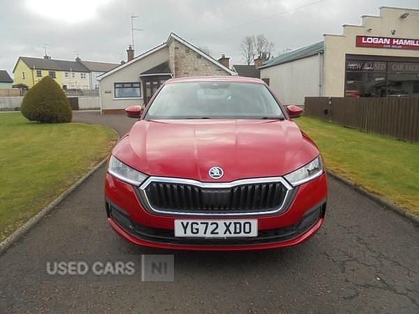 Used Skoda Octavia SE Technology 150 HP (110 kW) 2022 Red Hatchback