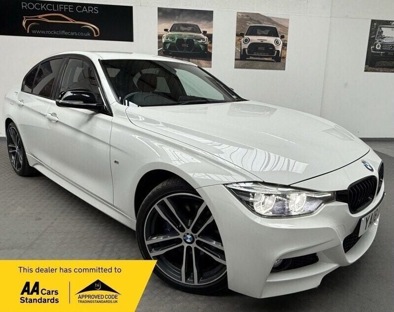 White Used 2018 BMW 320 M Sport Sedan | £15,990 (Fair price) - Image 1/4