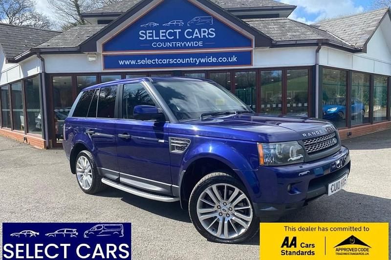 Used Land Rover Range Rover HSE 271 HP (199 kW) 2010 Blue SUV