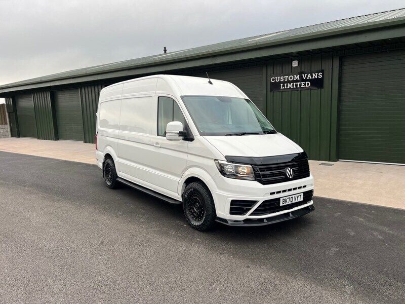 White Used 2020 VW Crafter Trendline Van | £22,995 - Image 1/4