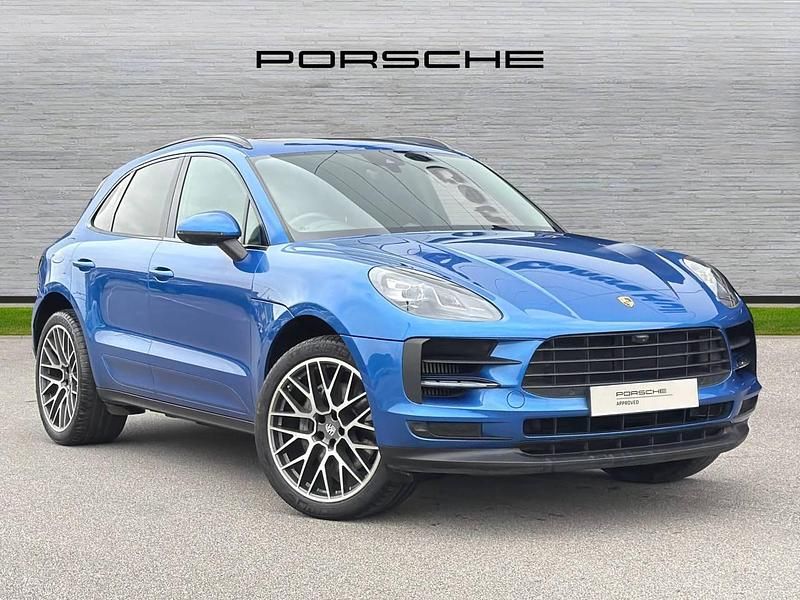 Used Porsche Macan S 2020 Blue SUV