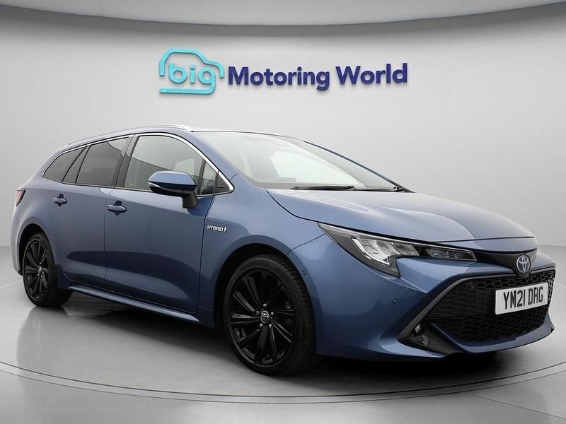 Blue Used 2021 Toyota Corolla Design Estate | £16,500 (Good price) - Image 1/4