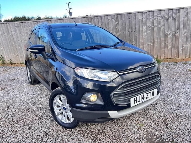 Used Ford Ecosport Titanium 90 HP (66 kW) 2014 Black SUV