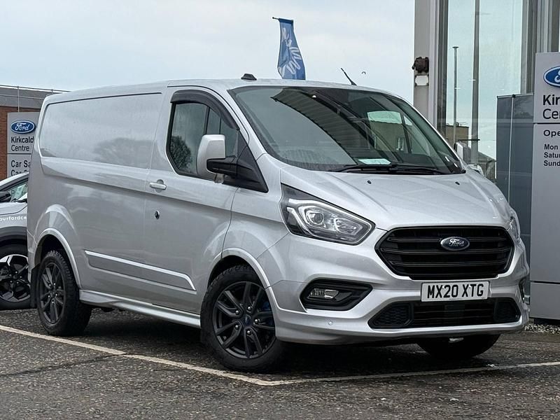Used Ford Transit Custom Sport 185 HP (136 kW) 2020 Silver Van