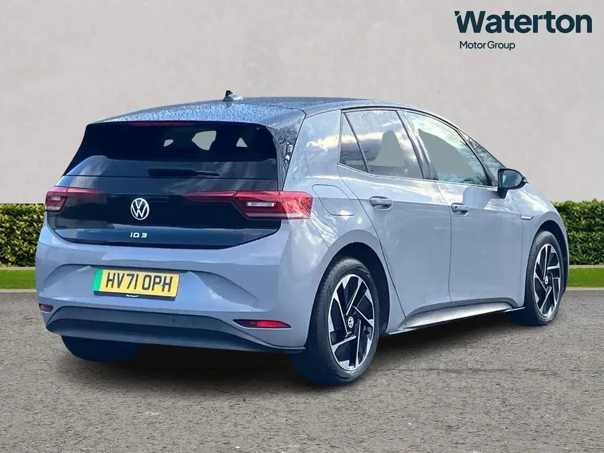 Used VW ID.3 Pure 110 kW (150 HP) 2021 Grey Hatchback