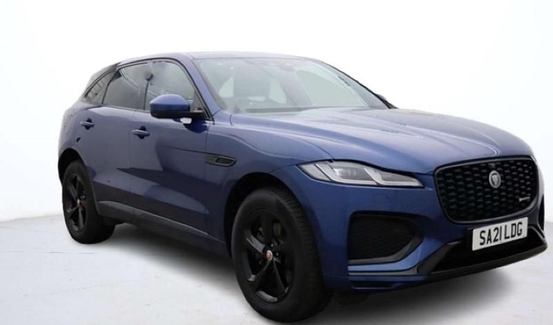 Blue Used 2021 Jaguar F-Pace R-Dynamic SUV | £26,500 (Good price) - Image 1/1
