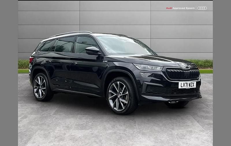Black Used 2021 Skoda Kodiaq SportLine SUV | £27,999 (A bit pricey) - Image 1/4