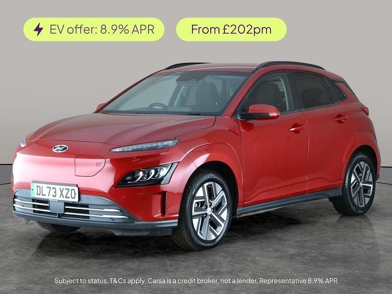Used Hyundai Kona Premium 100 kW (136 HP) 2023 Red SUV